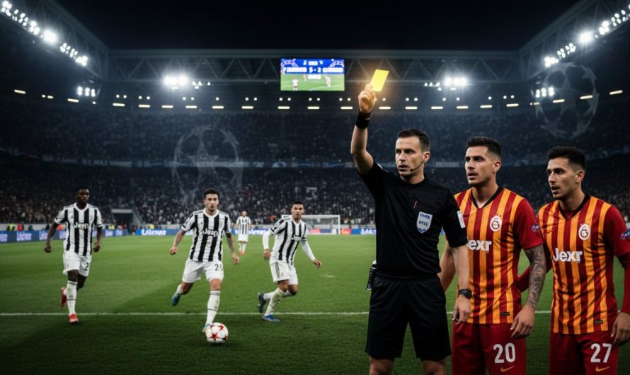 Galatasaray’da Juventus Maçı Öncesi Kart Alarmı: Dört Anahtar Oyuncu Tehlikede