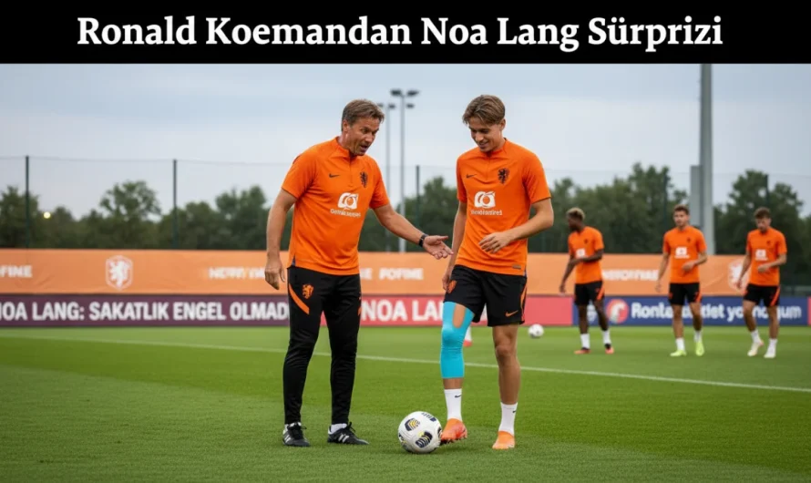 Ronald Koeman’dan Noa Lang Sürprizi: Sakatlık Engel Olmadı